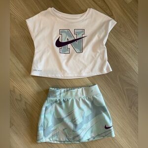 Nike Light Blue Dri-FIT Set